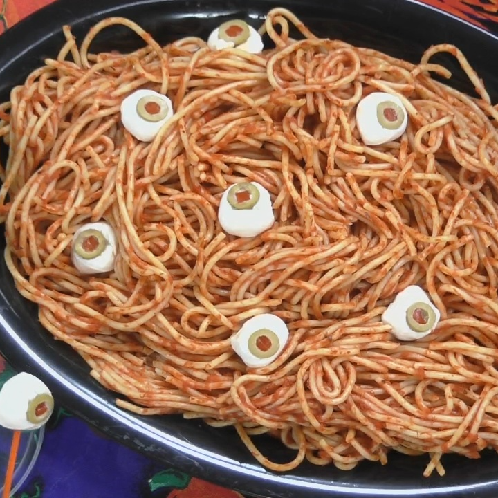 Eyeball spaghetti from Tim Laird